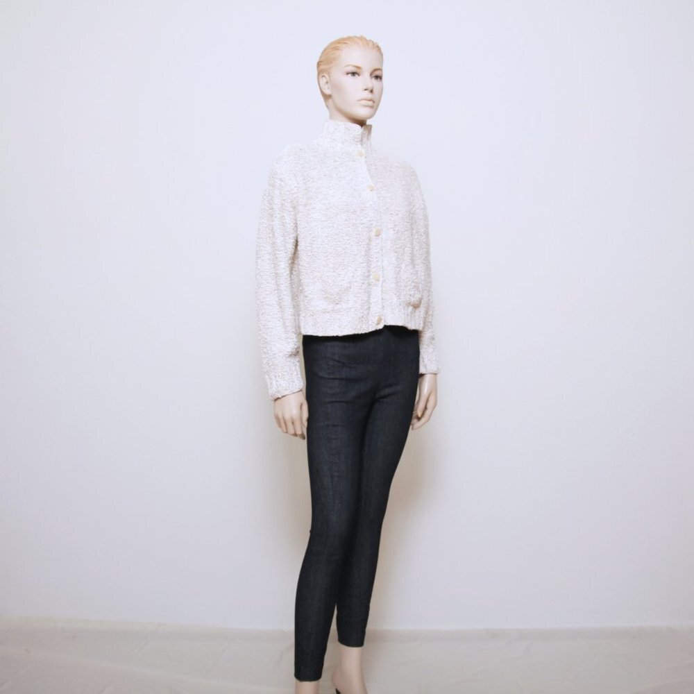 Eileen Fisher Knit Button Down Cardigan with Pockets